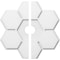 Ekena Millwork Daisy Architectural Grde PVC Contemporary Ceiling Medallion, Two Piece, 22"OD x 3"ID x 7 1/2"C x 1"P CMP22DY2-03000 - alternate 1